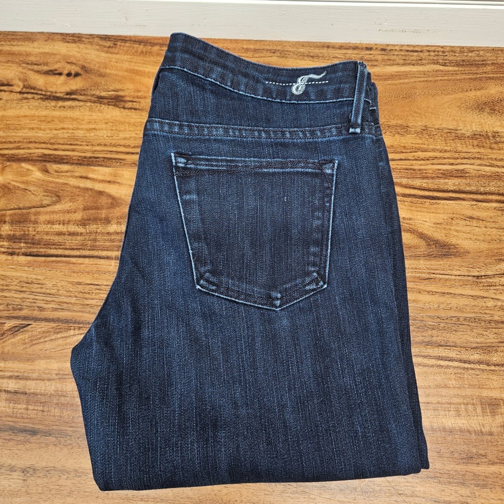 Earnest Sewn Mens Dark Wash Straight Leg Jeans Made in USA Blue Size 29 x 33